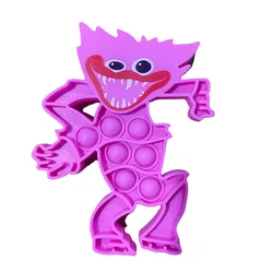 Huggy wuggy brinquedo de pelúcia poppy playtime jogo personagem popet quente brinquedo assustador peluche brinquedos de presente macio para crianças natal