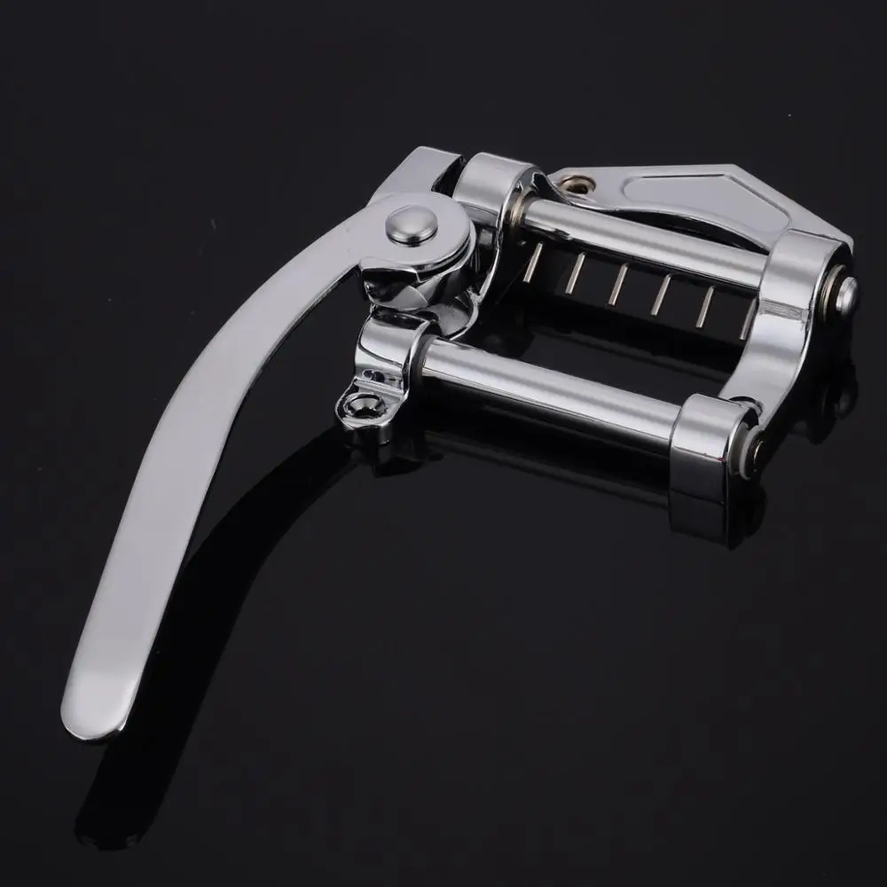 

Horseshoe B5 Style Tailpiece Tremolo Unit Vibrato for SG LP Tele Guitar Electric Guitar Parts & Accessories Metal Silver