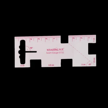 

Plastic Seam Gauge Sewing Ruler Quilting Measurement for Sewing Accessories