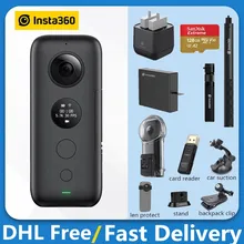 Insta360 ONE X VR 360 панорамная камера для iPhone и Android 5,7 K видео 18MP фото Экшн-камера для дайвинга чехол для Insta360 Insta360 ONE X VR 360 панорамная камера для iPhone и Android 5,7 K видео 18MP фото Экшн-камера для дайвинга чехол для Insta360