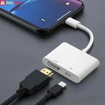 

Lightning to HDMI Adapter for TV 1080P HD AV Audio Digital Projector Converter HDMI Cable Adapter for iPad iPhone 11 X XS iOS13