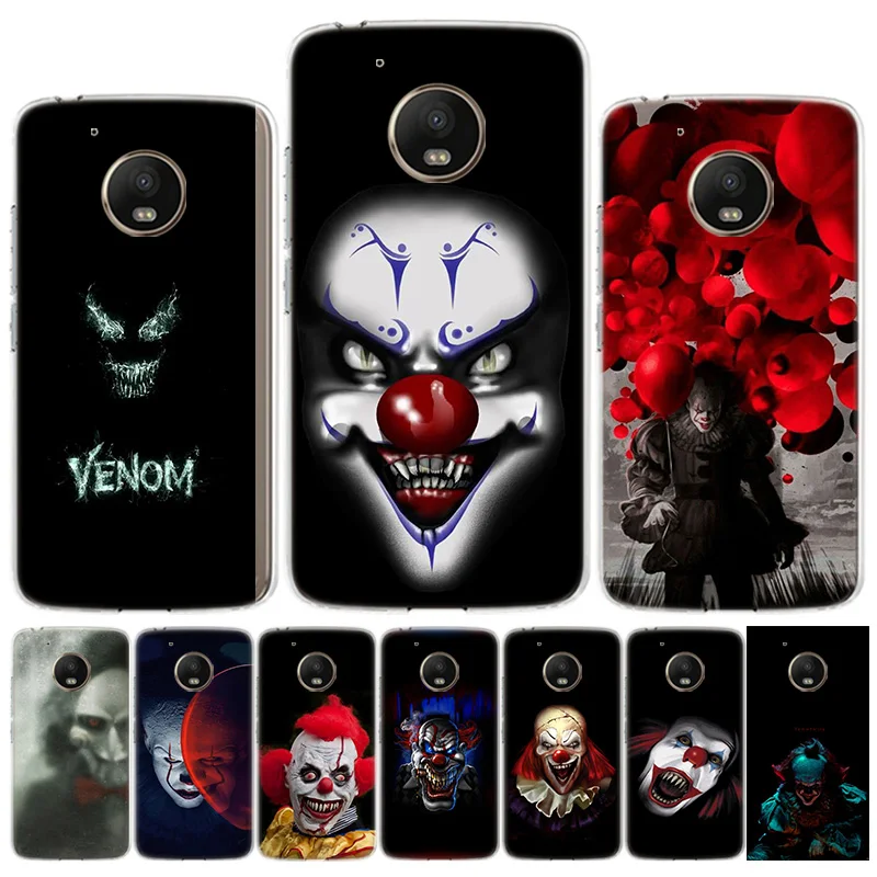 Чехол Killer Clowns для телефона Motorola Moto G9 G8 G7 Power G6 G5S G5 E6 E5 E4 Plus Play G4 One Action X4 EU | Мобильные