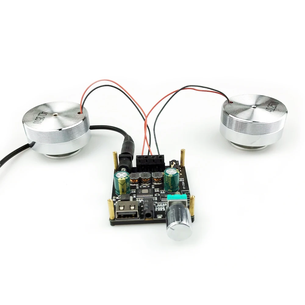25W Bluetooth 5.0 Audio Portable Resonance Vibration Speaker TPA3116D2 Class D Power Amplifier Subwoofer DIY 2.0 HiFi System bluetooth speaker,portable speaker,mini bluetooth speaker,hifi speaker