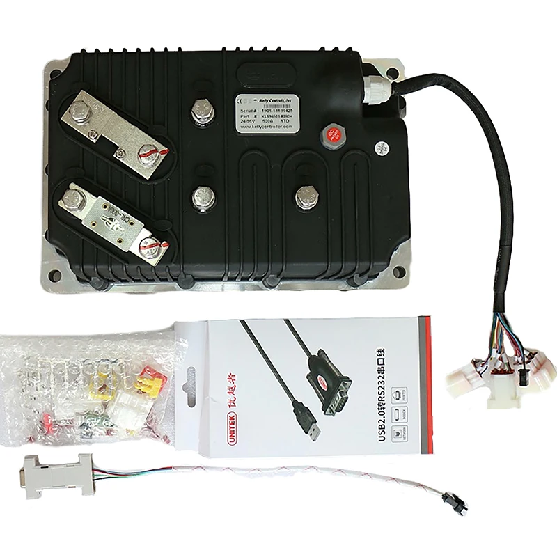 Kelly KLS966018080H 24V96V 600A SINUSOIDAL MOTOR CONTROLLER with CANBUS