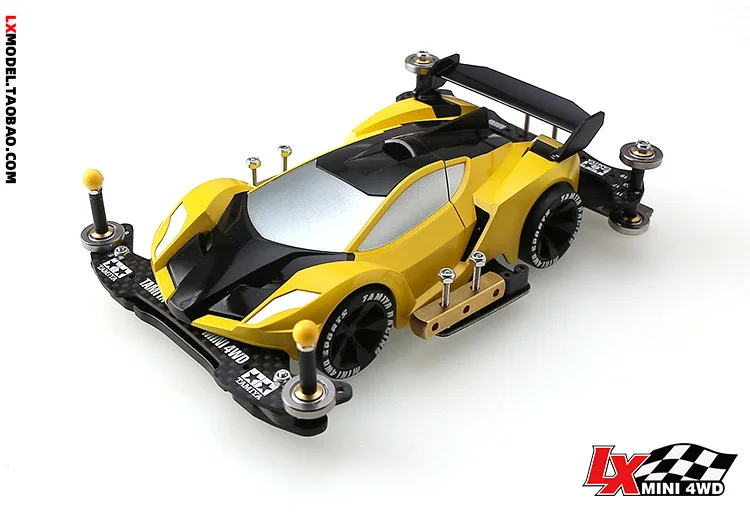 Tamiya 18637 Mini 4WD Festa Jaune(MA шасси) 1/32 ремонт