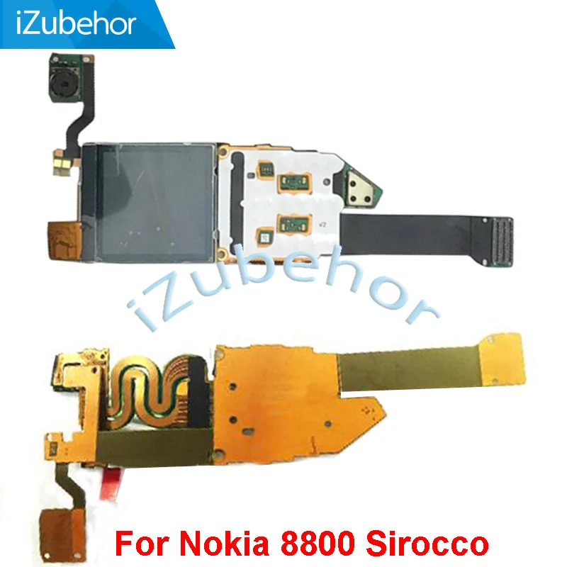 Гарантия ЖК-экран с гибким кабелем в комплекте для Nokia 8800 Sirocco 8800SE 8800D 8800 lcd