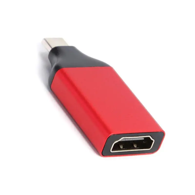 Type-C к HDMI Женский адаптер мини Plug-and-play расширенный режим конвертер для Apple samsung