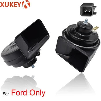 

XUKEY Snail Horn For Ford F 150 Expedition Explorer Mondeo Focus Fiesta Expedition Espace Ecosport C-Max Transit Taurus Kuga