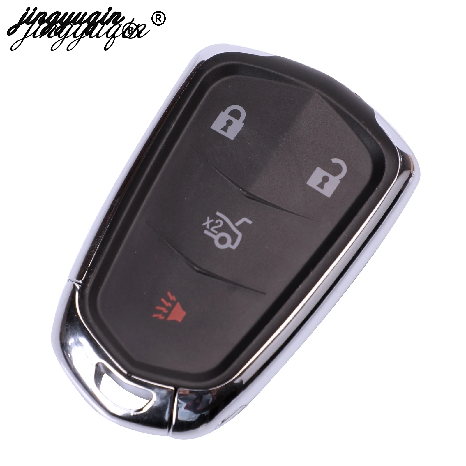

jingyuqin 5 Buttons Smart Remote Key Shell Case Fob 6 Button for Cadillac ATS CT6 CTS SRX XT5 XTS 2014 2015 2016