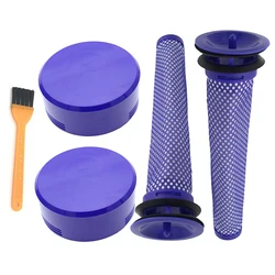 2 packs de pré filtres et 2 packs de filtres HEPA de remplacement, compatibles avec les aspirateurs sans fil Dyson V8 et V7 