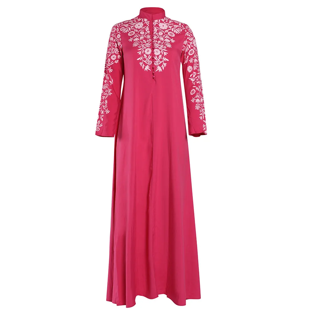 MISSOMO Vestidos Women Muslim Dress Kaftan Arab Jilbab Abaya Islamic Lace Stitching Maxi Dress girl clothes women long dresses 8