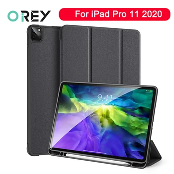

Funda For iPad Pro 2020 Case For Apple iPad Pro 11 2020 Back Full Cover Case Foldable Tablet Case With Pencil Holder