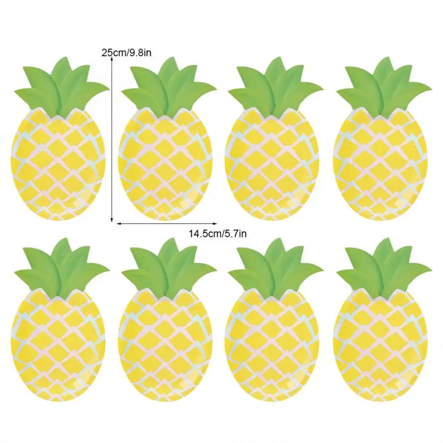 Бумажная тарелка 8 шт одноразовый фруктовый бумажный поднос посуда пищевая бумажная тарелка для фестиваля вечерние принадлежности для свадьбы фруктовый бумажный поднос