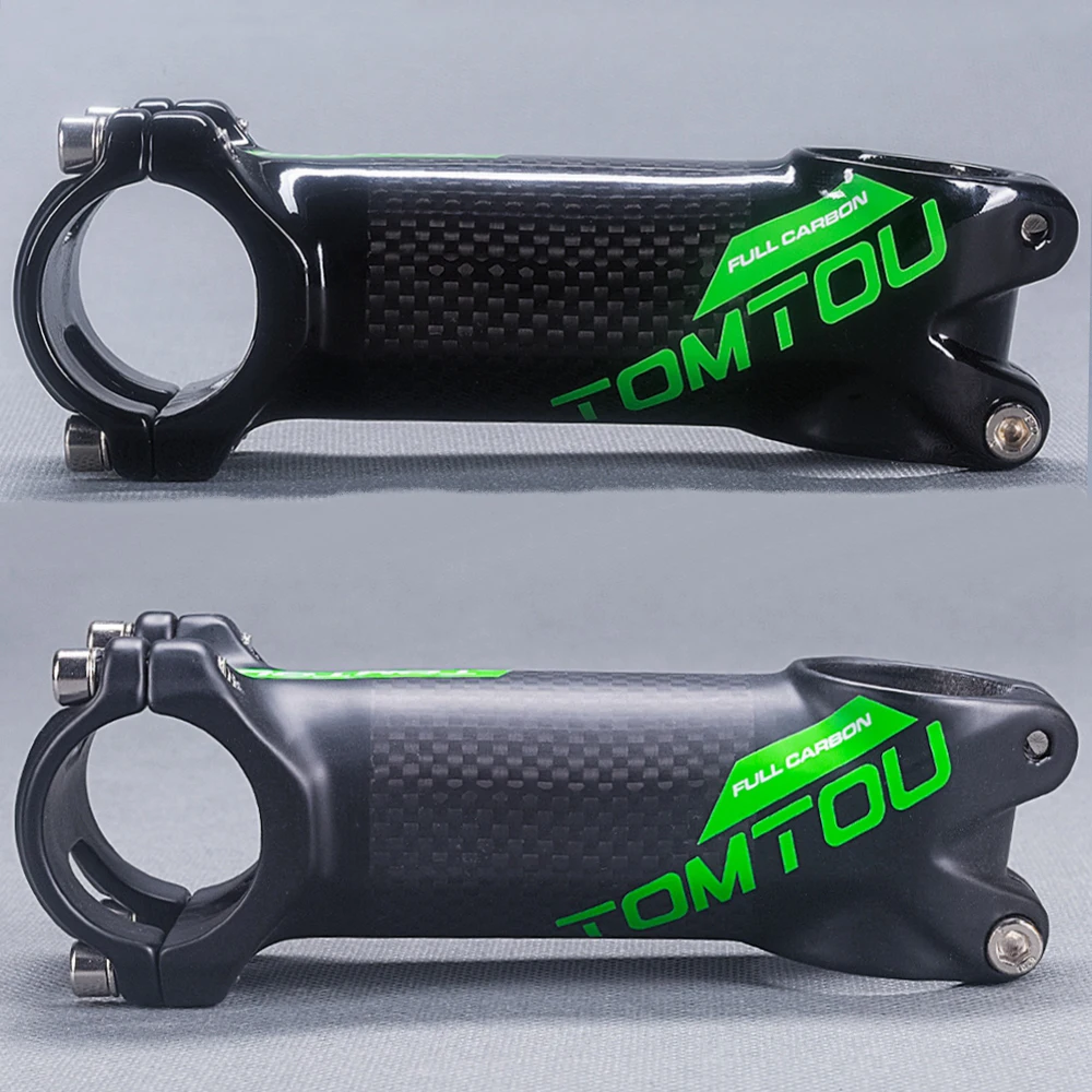 Запчасти для велосипеда TOMTOU 3K Carbon + Алюминий Угол 31 8 мм 6 градусов 60/70/80/90/100/110/120