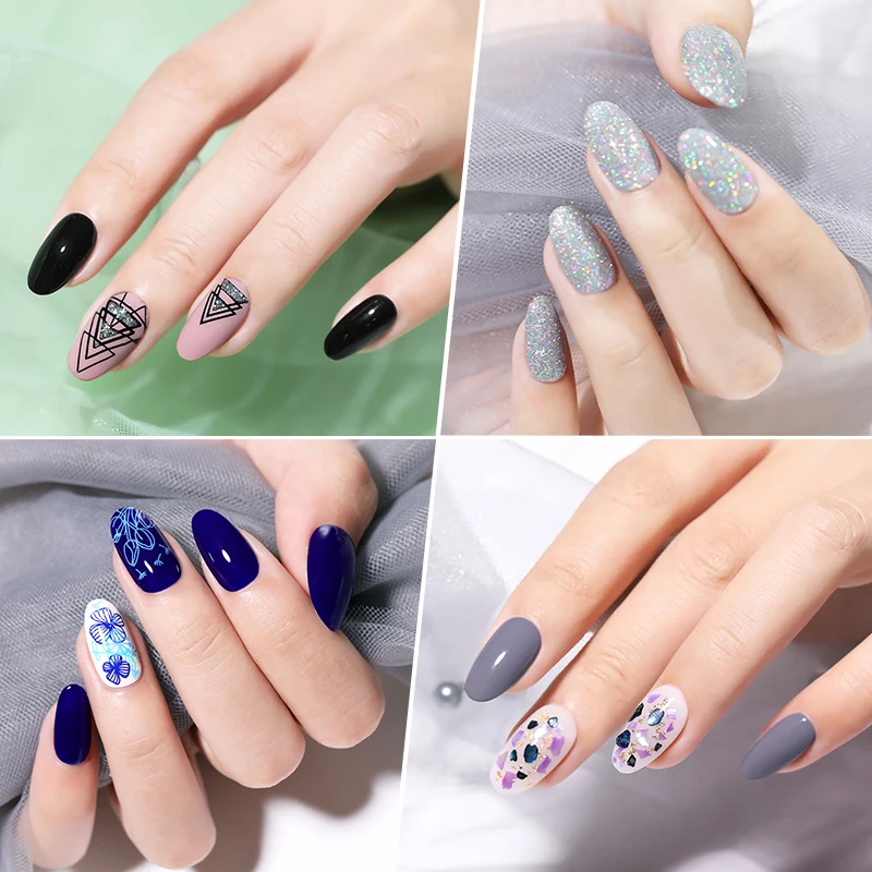 UR SUGAR Glitter UV Gel Nail Polish 62 Colors Shining UV Nail Gel Varnish Semi Permanent 5