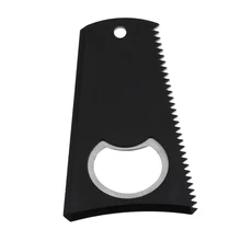 Peigne à cire pour planche de Surf, accessoires de Surf avec trou pour porte-clés