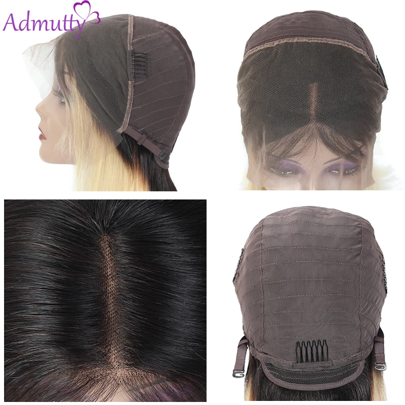 Brazilian-Straight-Lace-Front-Human-Hair-Wigs-For-Women-1B-27-Ombre-Human-Hair-Wig-With (4)