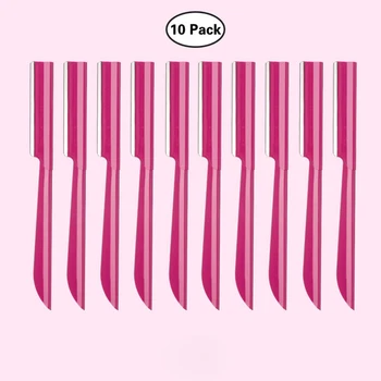 

Miss Gorgeous 10pcs Eyebrow Trimmer Eyebrow Trimmer Portable Eyebrow Razor Shaver Shaper Facial Hair Remover Cutter Beauty Tools
