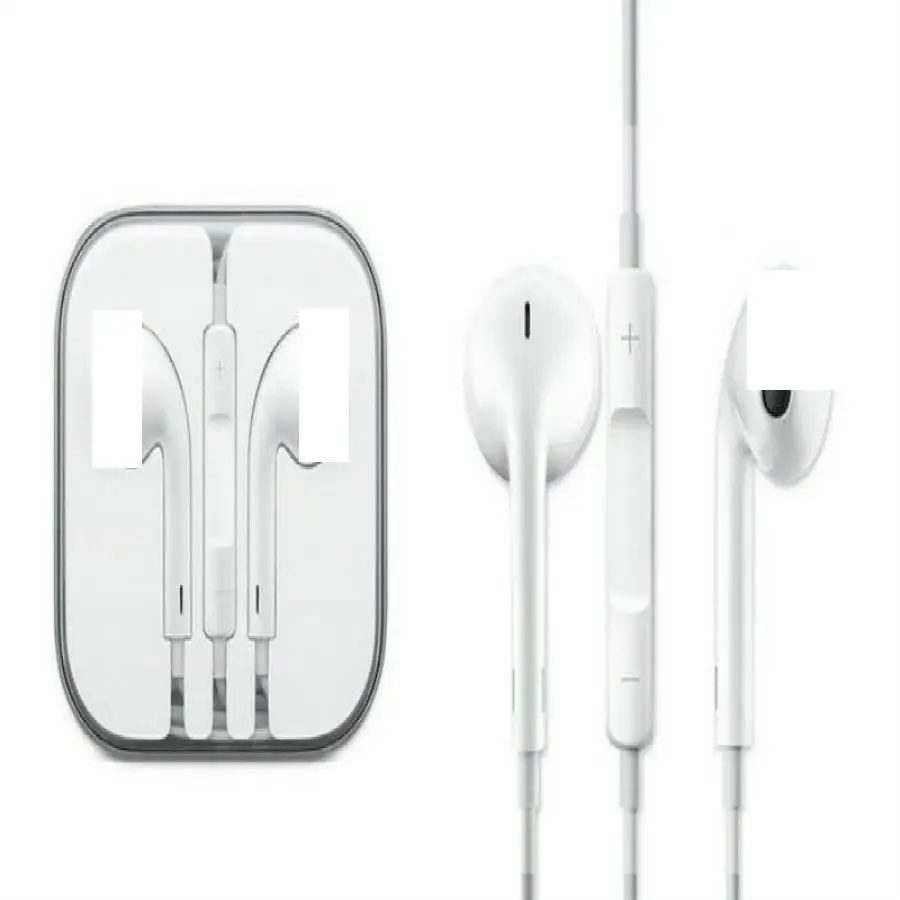 For IOS Wired Earphone Ear Hook Volume Control Sport Earphone Music Traveling For Mobile Phone Universal In-Ear Headset