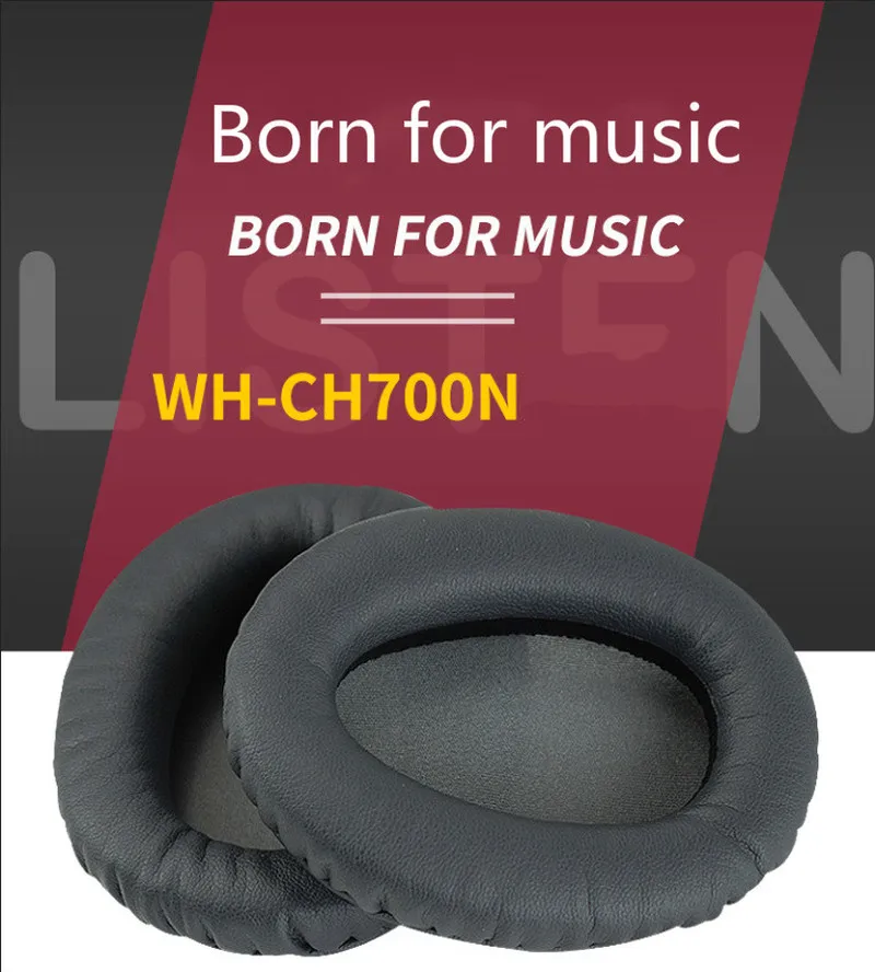 SHELKEE Замена пены памяти протеина кожаные подушки амбушюры наушников покрытия ремонт partsas sony WH-CH700N