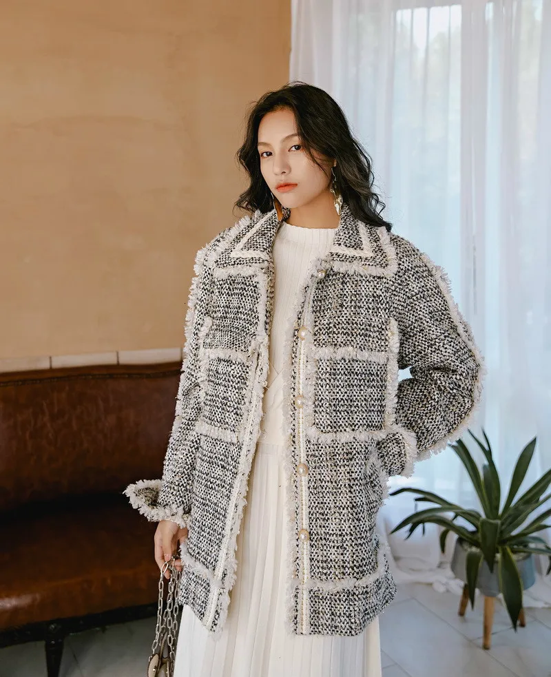 Max LuLu, модная Корейская зимняя женская элегантная верхняя одежда, женские плотные теплые шерстяные куртки, Повседневные вязаные пальто большого размера