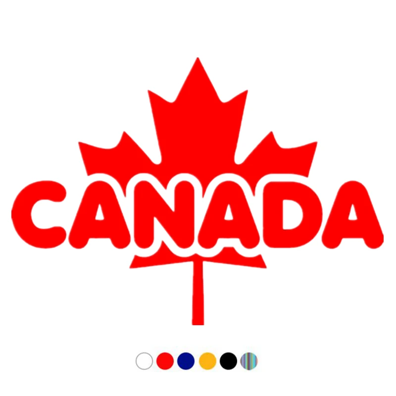 

CS-11039# Die-Cut Vinyl Decal CANADA Car Sticker Waterproof Auto Decors on Truck Bumper Rear Window