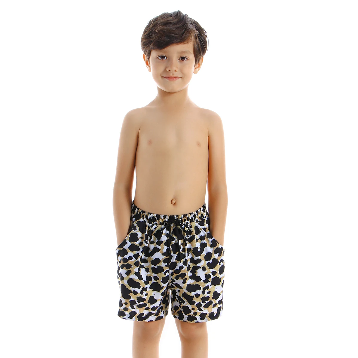 В году, летние шорты для мальчиков подростковые Шорты для плавания плавки дети мальчики пляжные шорты детский купальный костюм плавки с принтом
