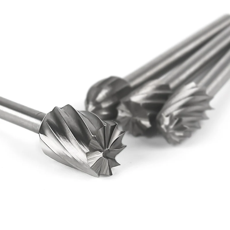 Фрезерные фрезы TUNGFULL 10 шт./лот HSS вращающиеся инструменты подходит для Dremel