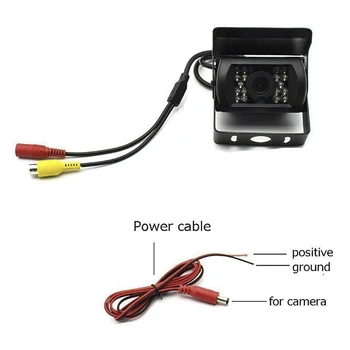 

New Car Night Vision LED Rear View Backup Camera & Foldable Display Monitor