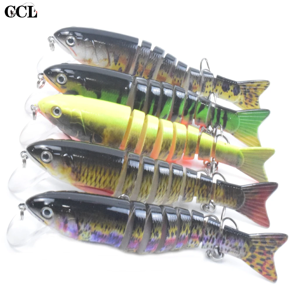 CCLTBA 11 см 17 3 г губная соединенная Гольян Swimbait рыболовная Тонущая приманка для