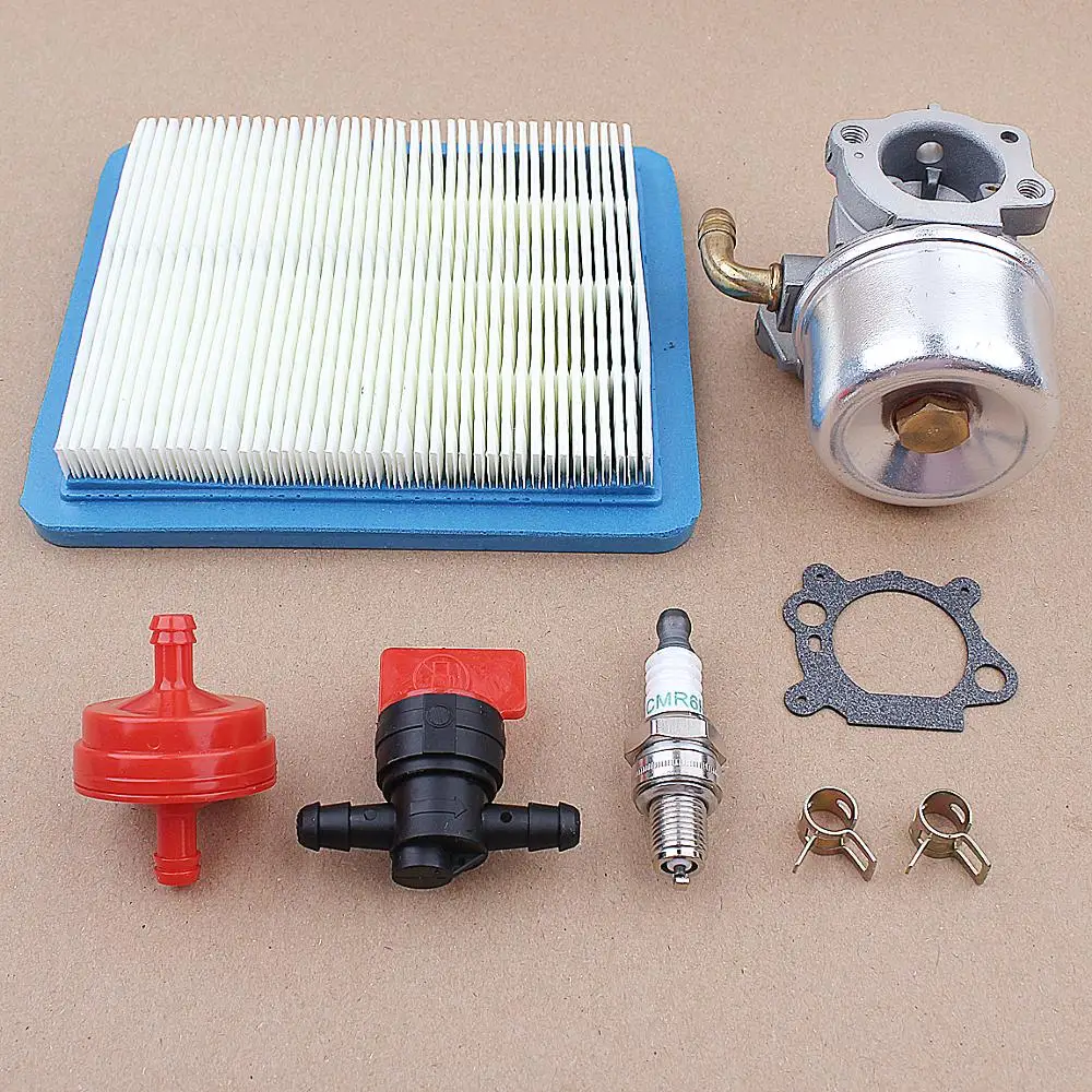 Карбюратор, воздушный фильтр ДЛЯ Briggs Stratton 591299 798650 698474 791991 698810 INTEK 206cc 5,5 hp 6,5 hp верхнее расположение клапанов в двигателе 3500 Вт Генератор