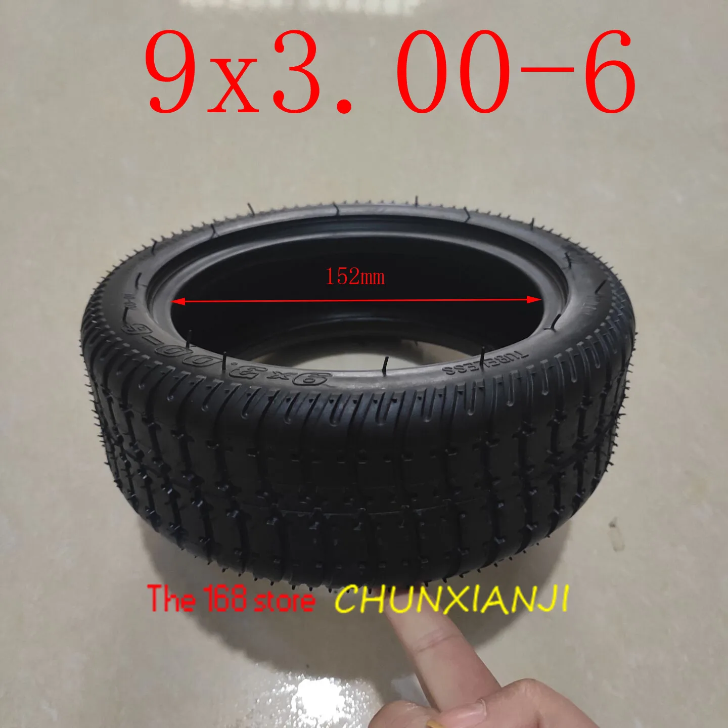 Размер 9X3. 00-6 бескамерные шины 9*3,00-6 вакуумные шины один мини мотоцикл электрический скутер вал бесщеточный безредукторный мотоцикл часть