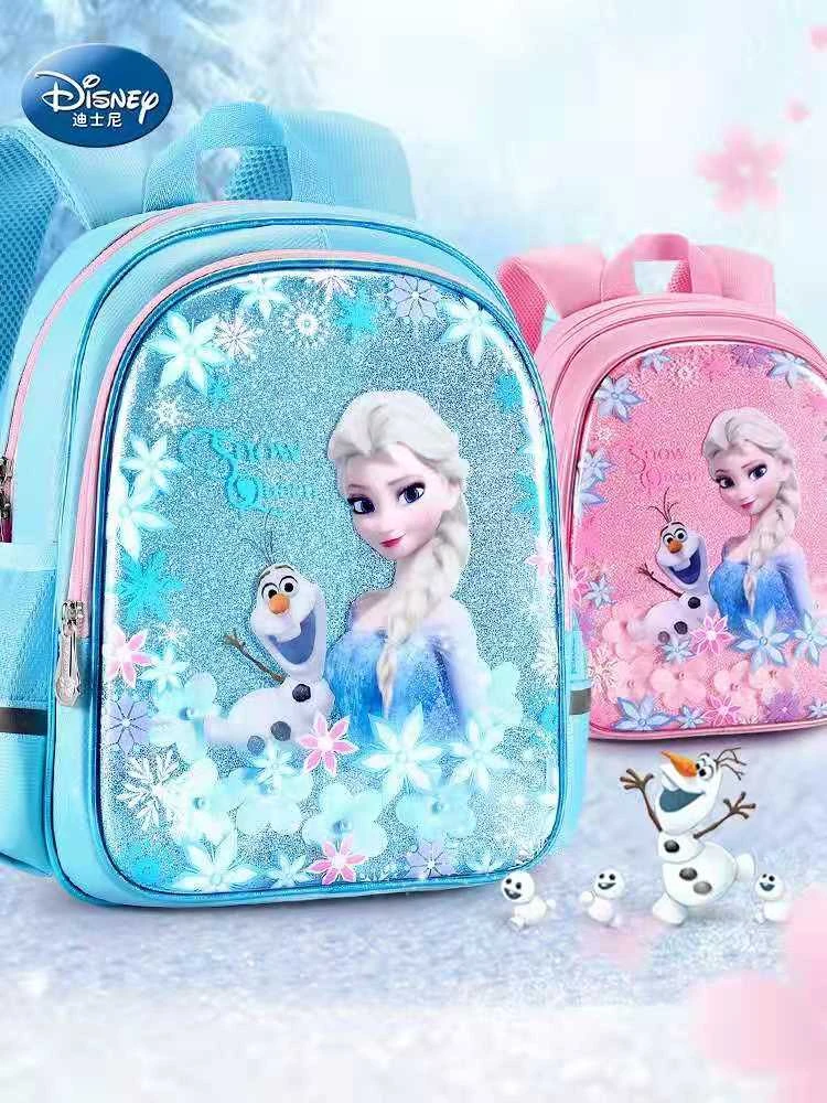 Mochila De Frozen de para niñas, Elsa, Anna, Olaf, estudiantes de primaria, guardería, adecuada niños de a 12 años, Mochila grande| escolares| - AliExpress