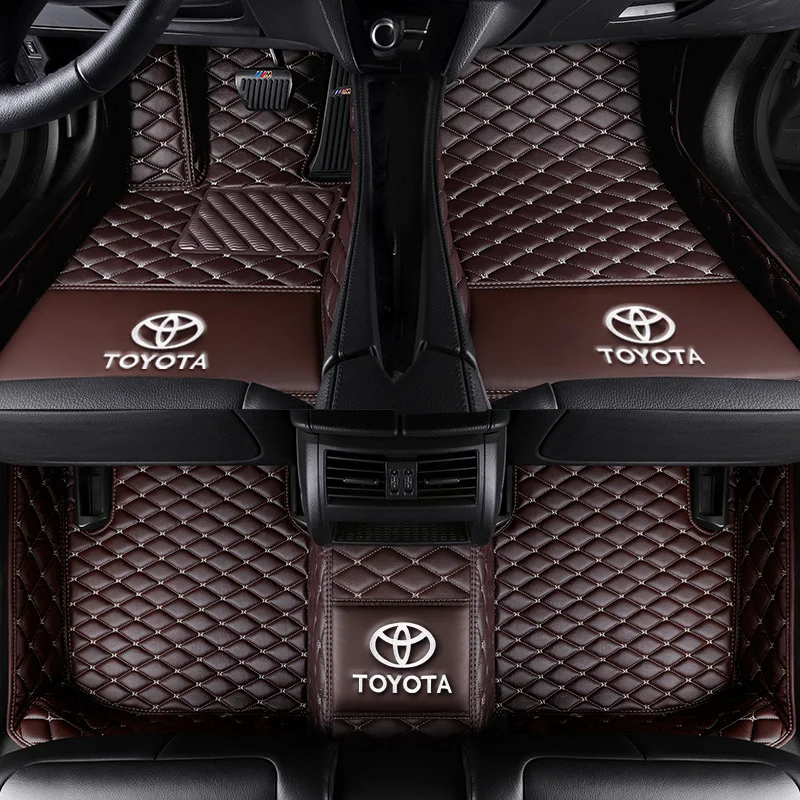 Автомобильный коврик для Toyota RAV4 Camry 40 50 Corolla e150 Prius 30 Crown eiz Yaris L Vios Tundra аксессуары
