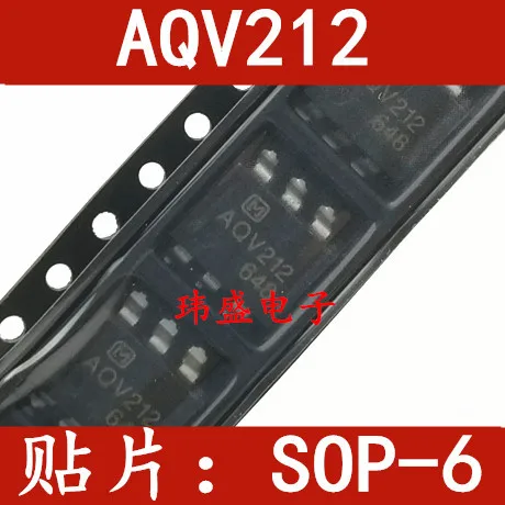 

Freeshipping 10PCS/LOT AQV212 SOP-6