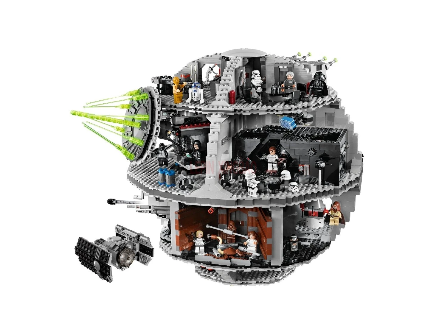 LP 05033 Ultimate Collector's Millennium Falcones LP 05035 Death Star Wars строительный блок конструктор LePin toys 10179 10188 - Цвет: LEPIN 05035