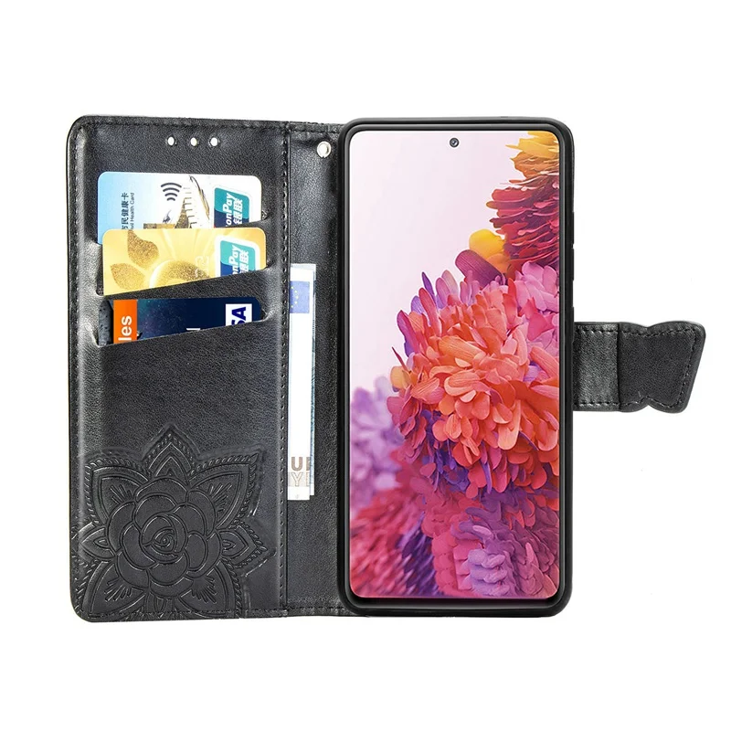 xiaomi leather case case 3D Butterfly Leather Wallet Case For XiaoMi Mi 8 9 10 lite Pro CC9 CC9E Pocophone X3 F1 A3 Mi9SE Mi10 Ultra Mi10lite Flip Cover best flip cover for xiaomi