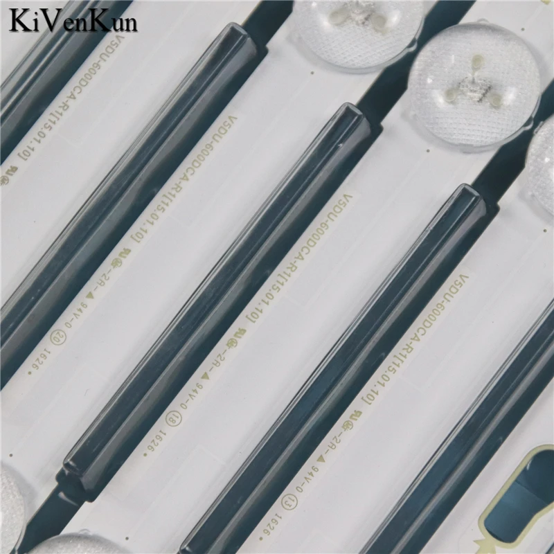 TV LED 백라이트 스트립, 삼성 UN60KU6270 UN60JU7700 UN60KU6000 UN60KU6300 LED 바 밴드 눈금자 배열 테이프 V5DU-600DCAB-R1