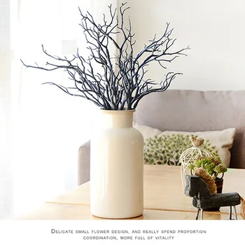 

3PCS 35cm Artificial Dry Fake Tree Branch Stem Plastic Wedding Home Dry Twigs Decor