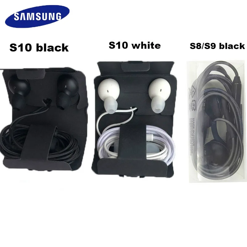 Наушники samsung AKG EO IG955, 3,5 мм/type c, наушники-вкладыши с микрофоном, проводная гарнитура для смартфонов samsung Galaxy note10 S10 S9 S8 S7 S6 huawei
