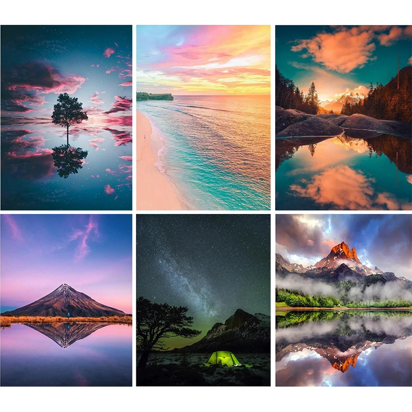 Алмазная живопись 5D сделай сам полное покрытие круглых/квадратных страз вышивка