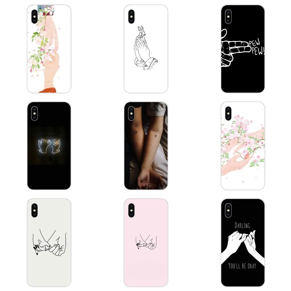 

Pinkie Promise TPU Soft Phone Cover Case For Xiaomi Mi3 Mi4 Mi4C Mi4i Mi5 Mi 5S 5X 6 6X 8 SE Pro Lite A1 Max Mix 2 Note 3 4