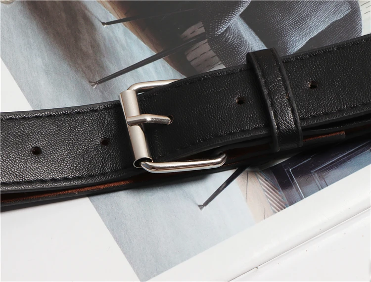 Jeans Women Belt Fashion Design Women Buckle Waist Belts Leather Strap High Quality Cummerbund Waistband for Girl Dress SW236
