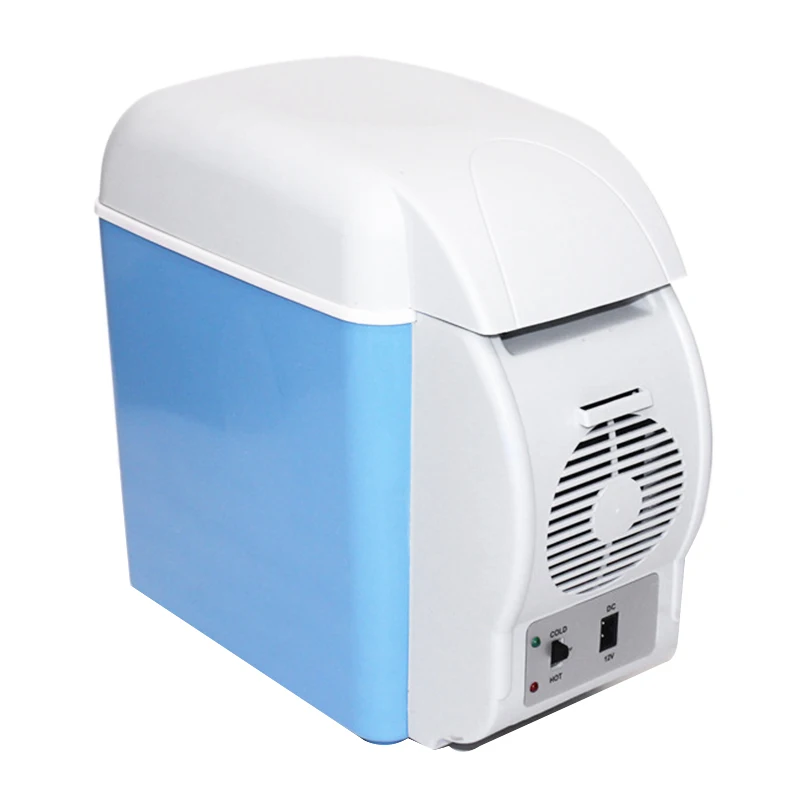

7.5L Car Refrigerator Car Portable Hot and Cold Dual-Use Mini Refrigerator Heating and Cooling Box with Cup Holder