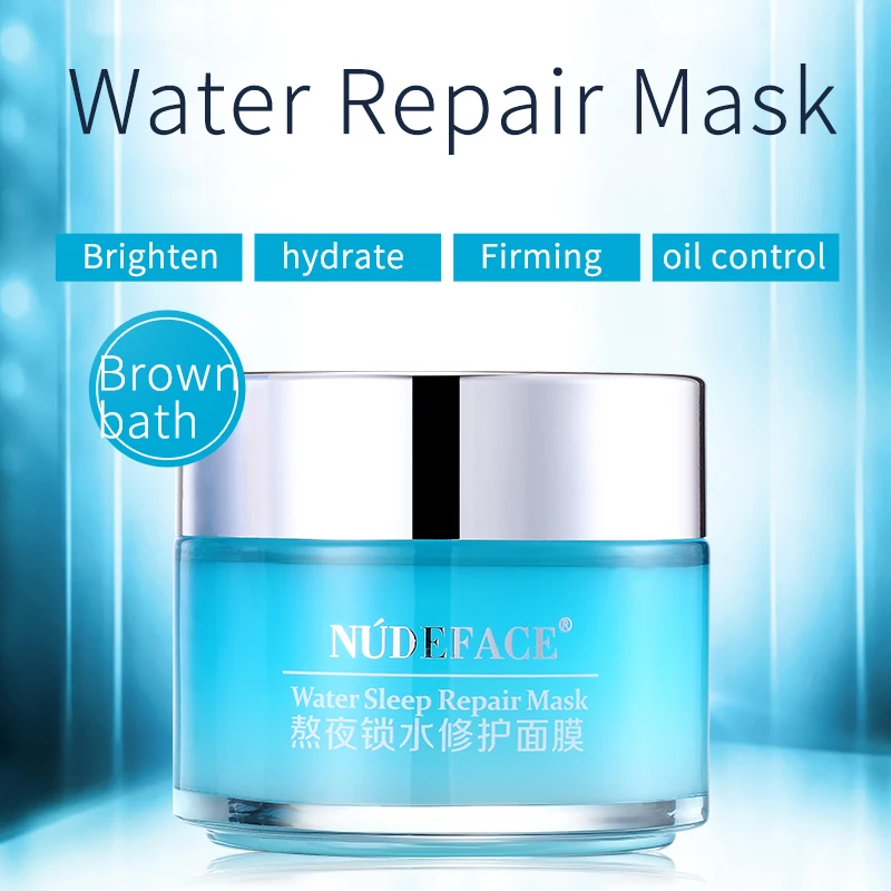 Moisturizer Acid face mask Washing Free Whitening Hydrating Serum Day Night Facial Mask korean Skin Care Sleeping Smoothing | Красота и