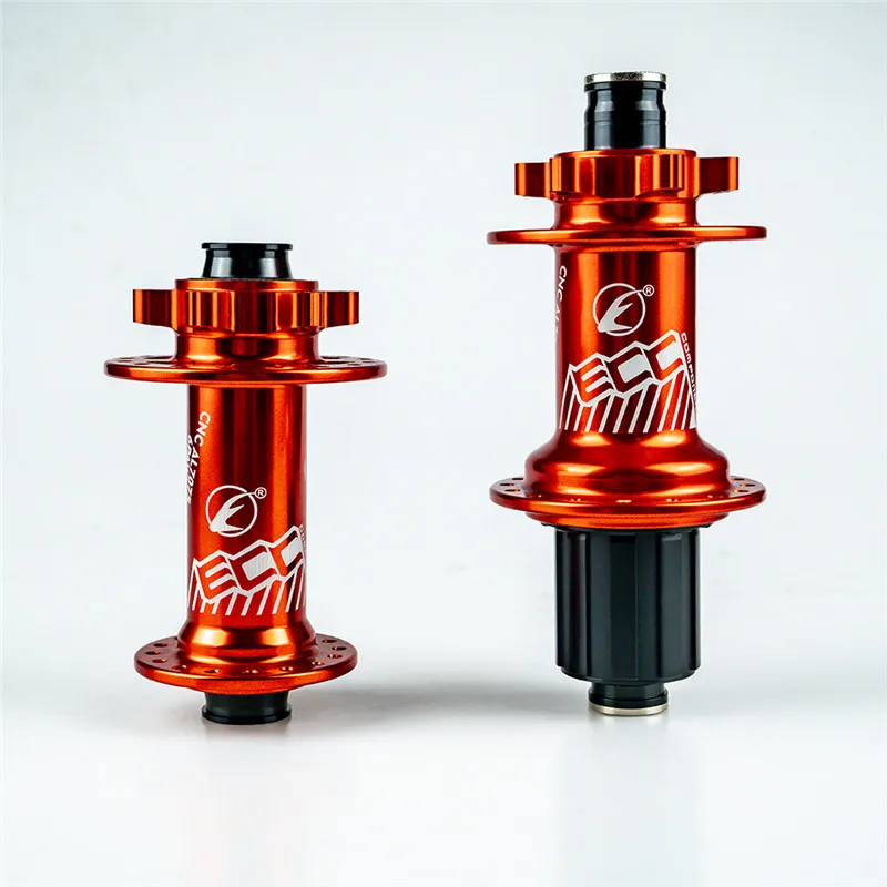Красный Zracing E618 Boost передний 110x15, задний 148x12 герметичный Подшипник Ступицы CNC T6 через ось велосипедная ступица Novatec для MTB 32 отверстия дисковый тормоз - Цвет: Красный