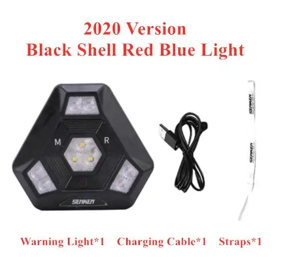 2021 Upgrade Portable Recharge Led Magnetic Warning Flare Light For Car Suv Camping Outdoor Emergency Warning Lamp Strobe Light 2020 Version Black
