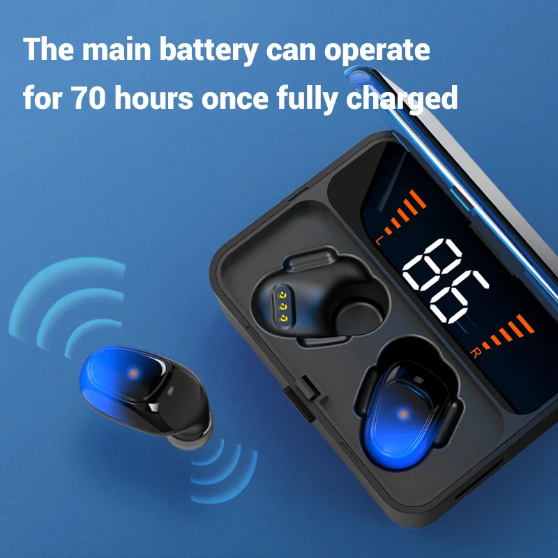 ES01 TWS Bluetooth наушники V5.0 портативные стерео Беспроводные сенсорные наушники-вкладыши со спортивной басовой гарнитурой для телефона samsung huawei Xiaomi
