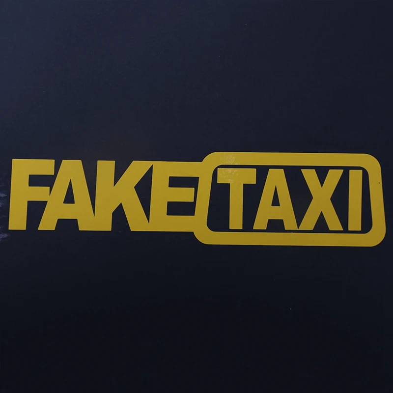 

Removable Car Vehicle Sign Safety Bumper Signs Fake Taxi Funny Bumper Stickers