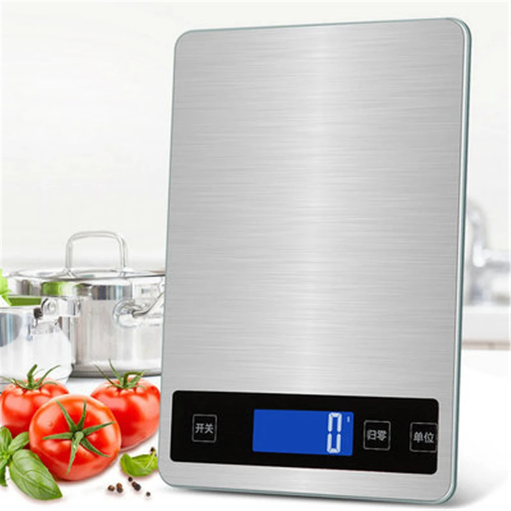Bluetooth еда выпечки весы USB тонкие кухонные электронные 5 кг/1 г Закаленное Стекло